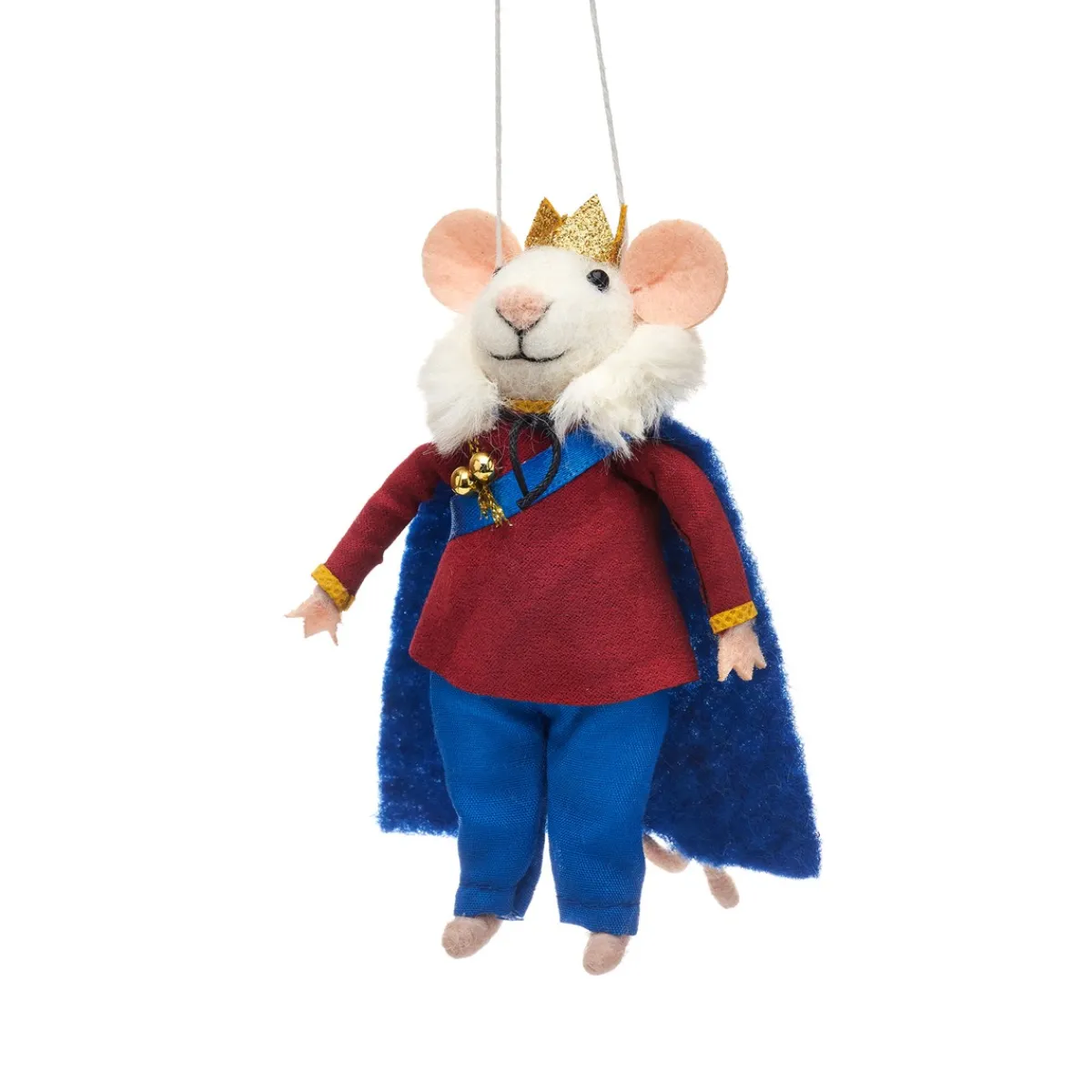 Sale Sass and Belle King Mouse Hanging Decoration