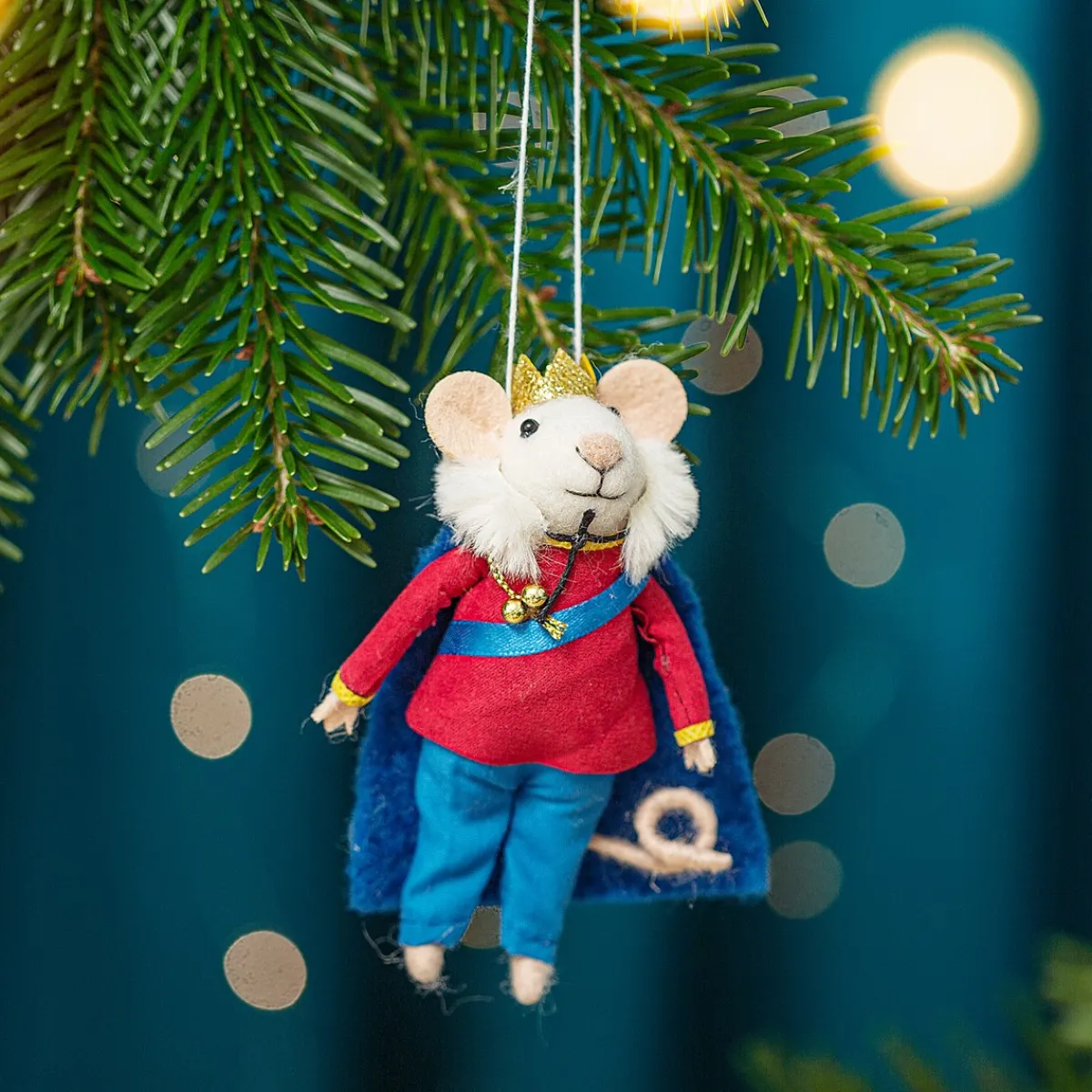 Sale Sass and Belle King Mouse Hanging Decoration
