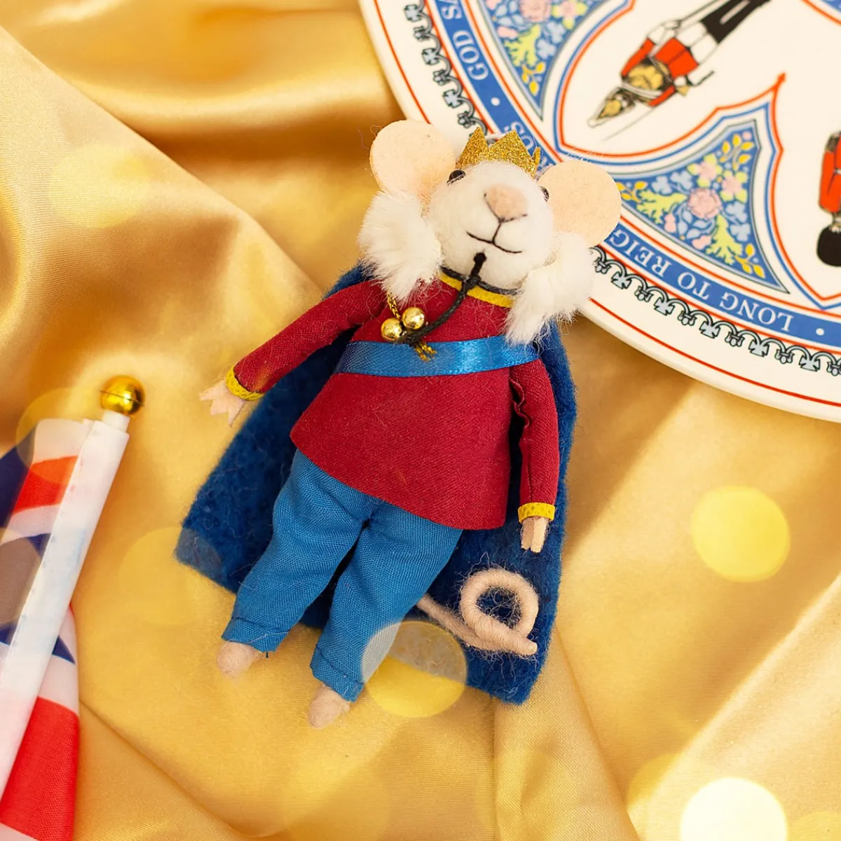 Sale Sass and Belle King Mouse Hanging Decoration