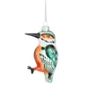 Hot Sass and Belle Kingfisher Shaped Bauble