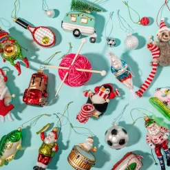 New Sass and Belle Knitting Ball Shaped Bauble