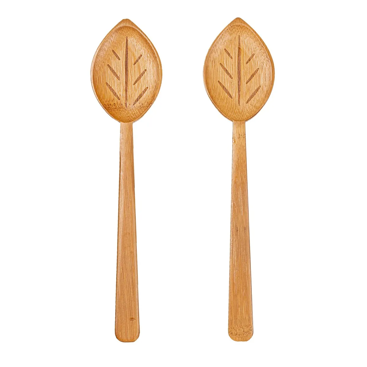 Sale Sass and Belle Leaf Bamboo Salad Servers