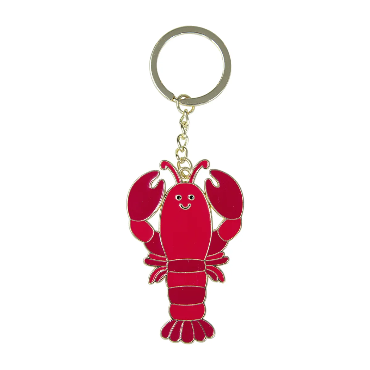 Outlet Sass and Belle Lobster Enamel Keyring