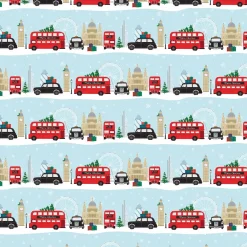 Sass and Belle London Scene Gift Wrap