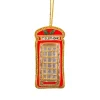 Sale Sass and Belle London Telephone Box Zari Embroidery Decoration Red