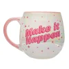 Sale Sass and Belle Make it Happen Slogan Mug
