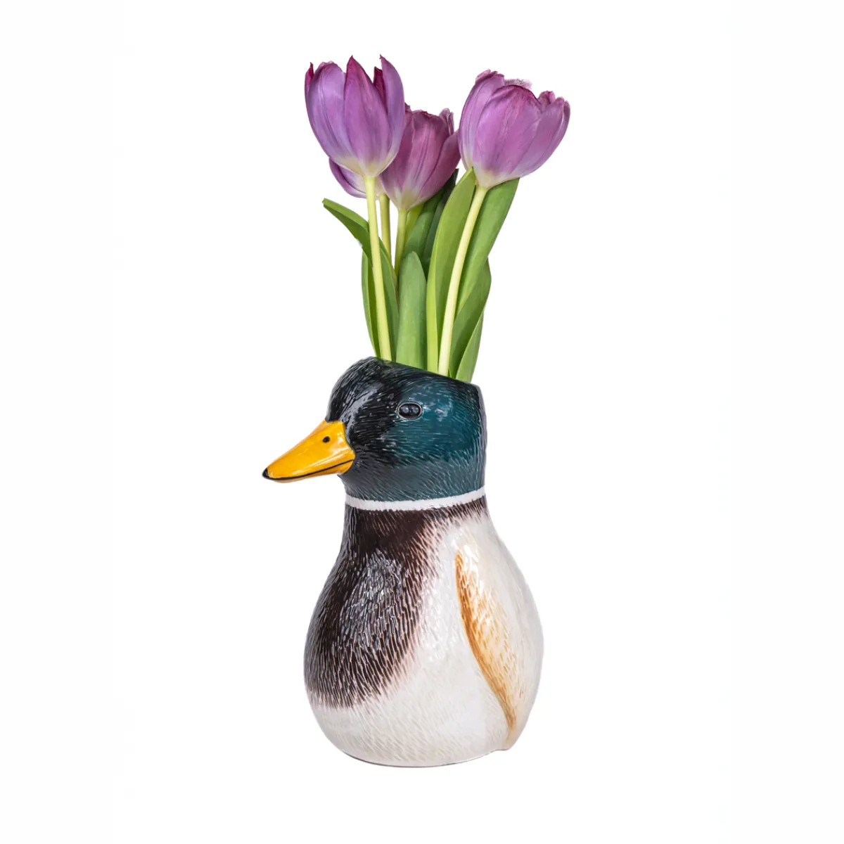 Best Sass and Belle Mallard Duck Shaped Vase