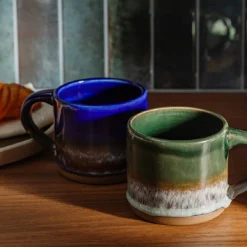 Sale Sass and Belle Marlowe Mug Blue/Brown