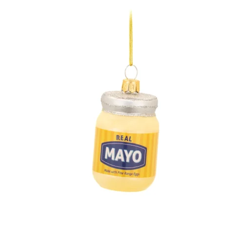 Online Sass and Belle Mayo Jar Shaped Bauble