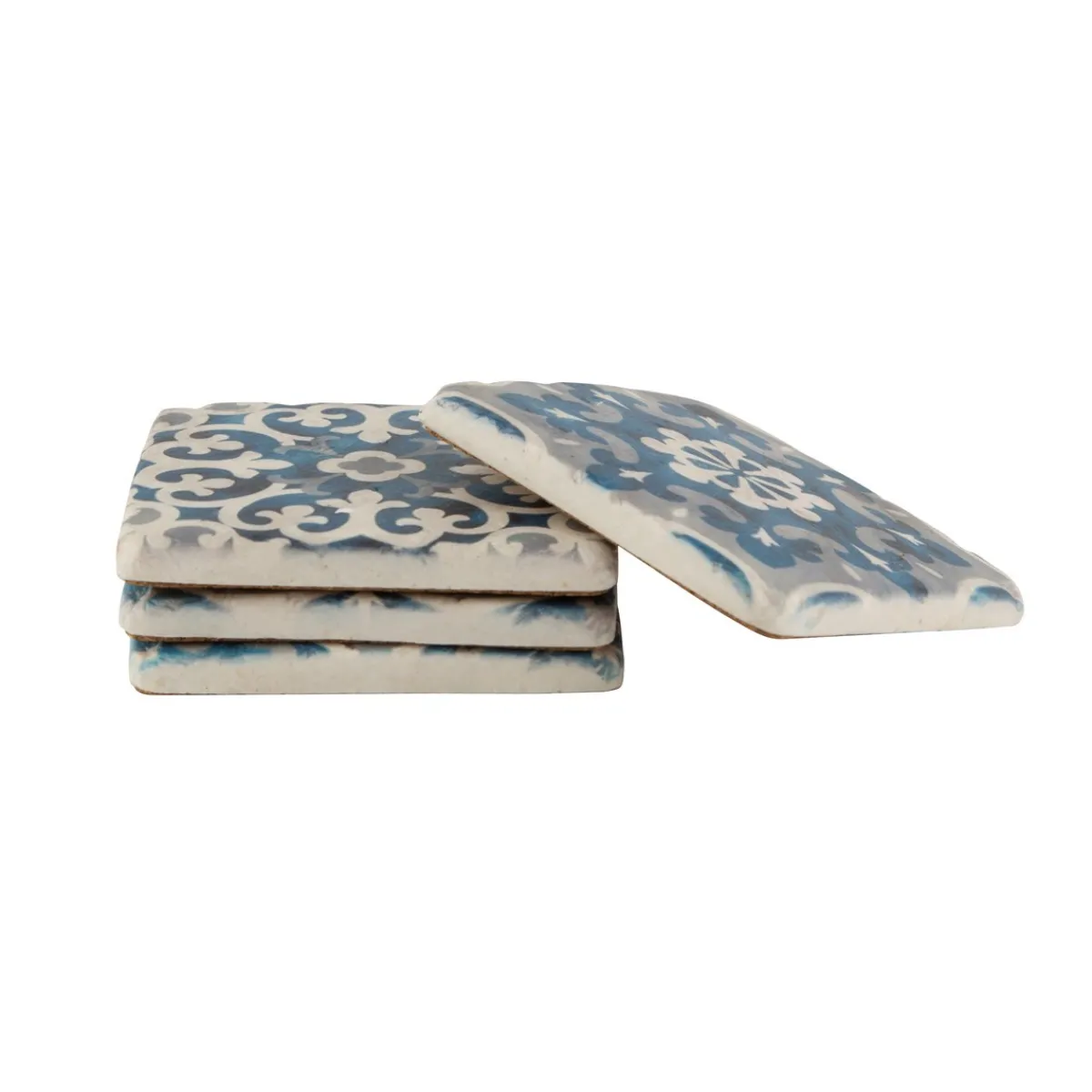 Best Sass and Belle Mediterranean Mosaic Santorini Coasters - Set of 4