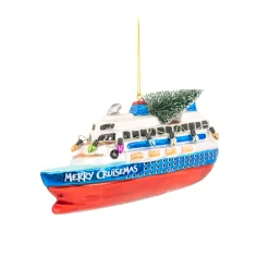 Best Sass and Belle Merry Cruisemas Cruise Ship Shaped Bauble