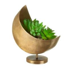 Sale Sass and Belle Mini Celestial Moon Gold Planter