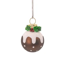 Best Sass and Belle Mini Christmas Pudding Baubles - Set of 6
