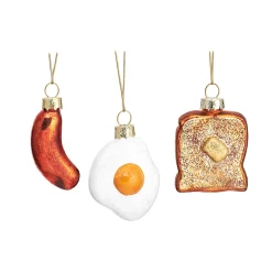 Discount Sass and Belle Mini English Breakfast Baubles - Set of 3