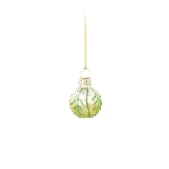 Best Sass and Belle Mini Glass Vegetable Hanging Decorations - Set of 4