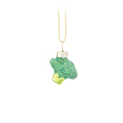 Best Sass and Belle Mini Glass Vegetable Hanging Decorations - Set of 4