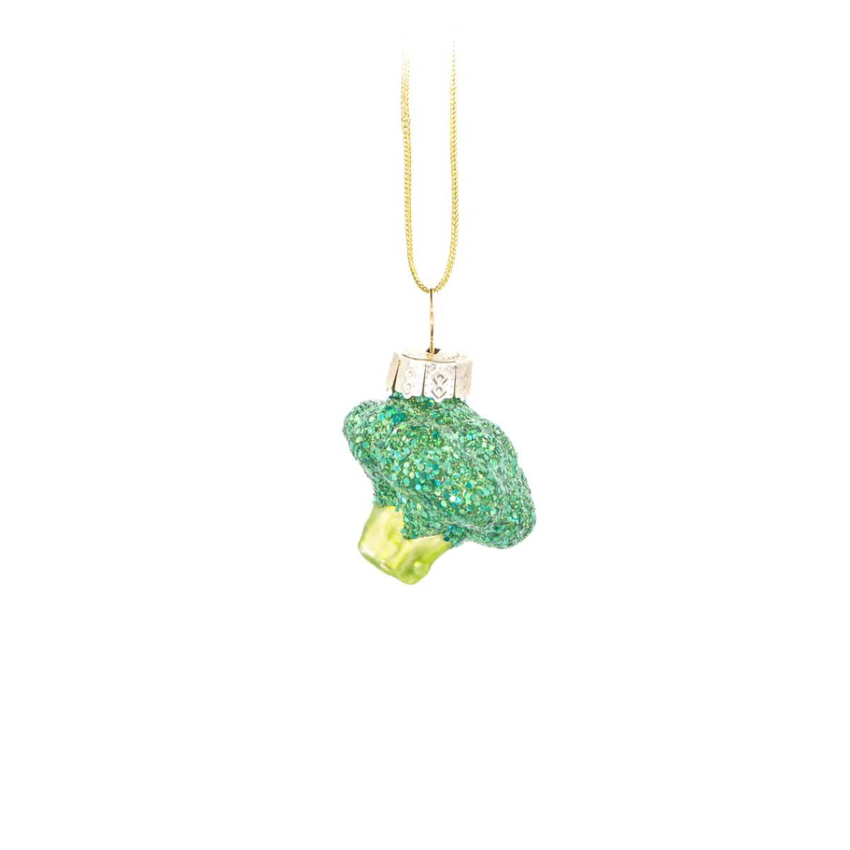 Best Sass and Belle Mini Glass Vegetable Hanging Decorations - Set of 4