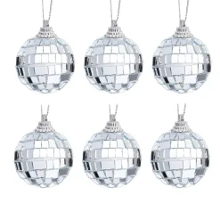 New Sass and Belle Mini Mirror Ball Baubles - Set of 6