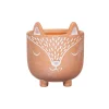 Discount Sass and Belle Mini Woodland Fox Terracotta Planter