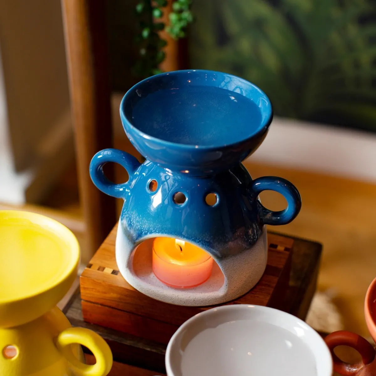 Best Sass and Belle Mojave Glaze Blue Oil Burner