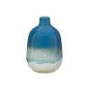 Hot Sass and Belle Mojave Glaze Blue Vase