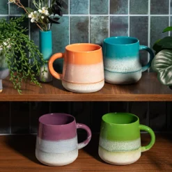 Best Sass and Belle Mojave Glaze Coral Mug