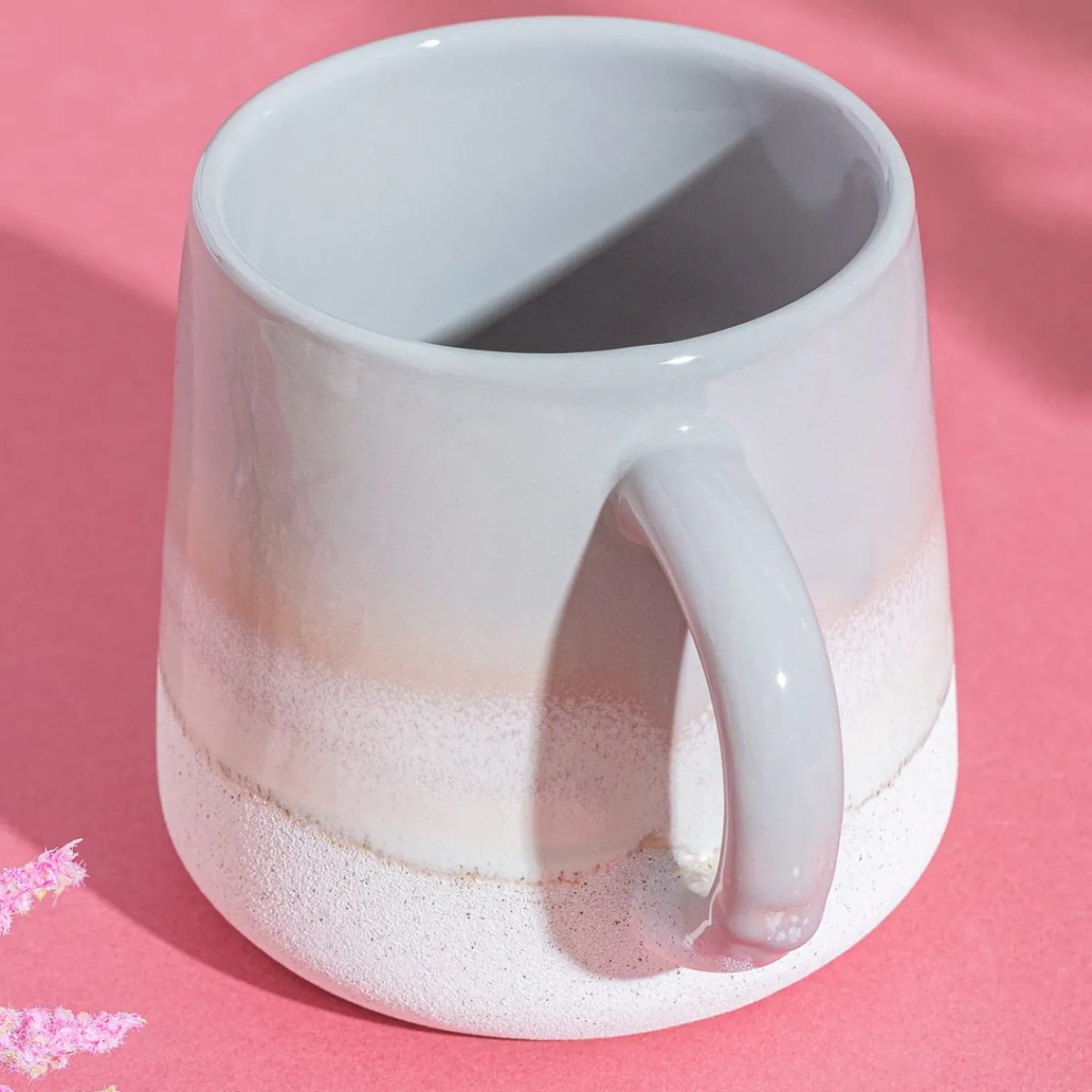 New Sass and Belle Mojave Glaze Grey Mug