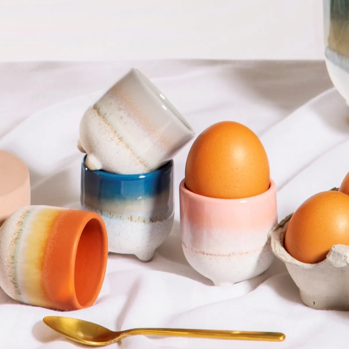 Clearance Sass and Belle Mojave Glaze Pink Egg Cup