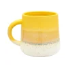 Outlet Sass and Belle Mojave Glaze Yellow Mug