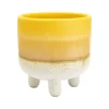 Discount Sass and Belle Mojave Glaze Yellow Planter