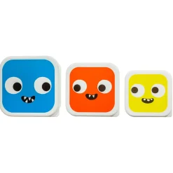 Clearance Sass and Belle Monster Lunch Boxes - Set of 3