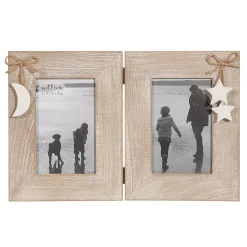 Online Sass and Belle Moon and Stars Double Frame