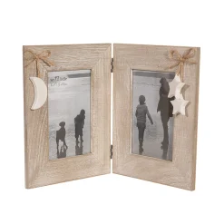 Online Sass and Belle Moon and Stars Double Frame
