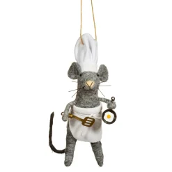 Outlet Sass and Belle Mouse Chef Felt Decoration