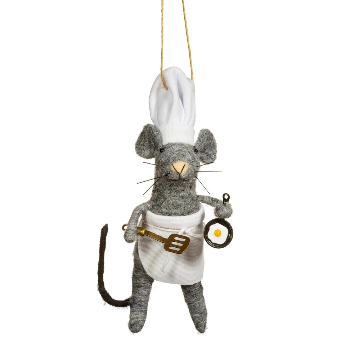 Outlet Sass and Belle Mouse Chef Felt Decoration