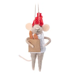 Clearance Sass and Belle Mouse with Baguette Felt Decoration