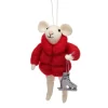 Discount Sass and Belle Mouse with Skates & Jacket Hanging Decoration