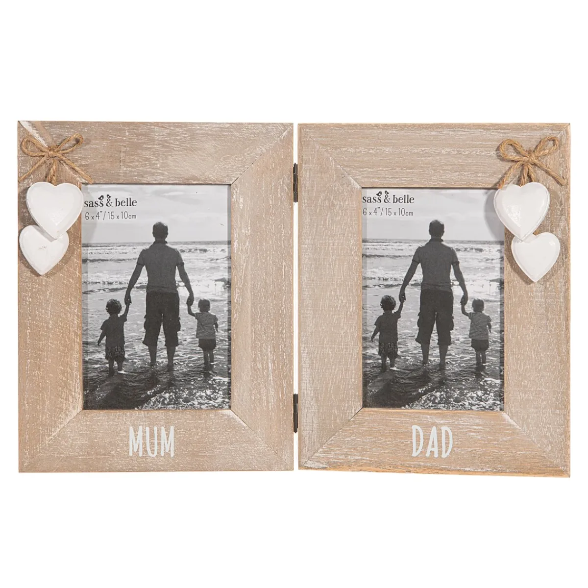 New Sass and Belle Mum and Dad Double Frame