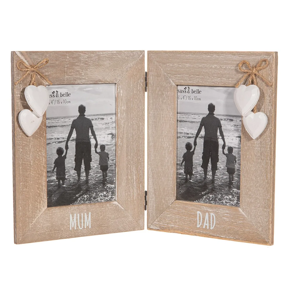 New Sass and Belle Mum and Dad Double Frame