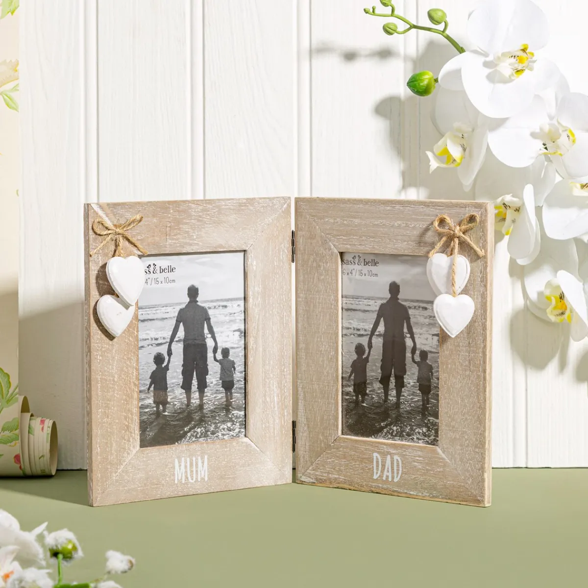 New Sass and Belle Mum and Dad Double Frame