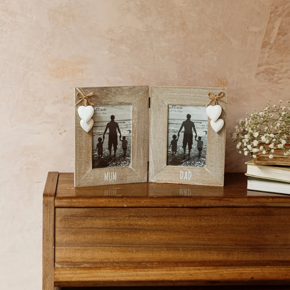 New Sass and Belle Mum and Dad Double Frame