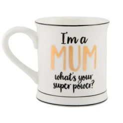 Hot Sass and Belle Mum Superpower Mug