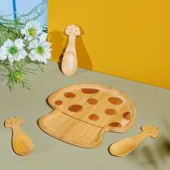 Discount Sass and Belle Mushroom Bamboo Plate