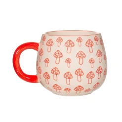 New Sass and Belle Mushroom Print Mug