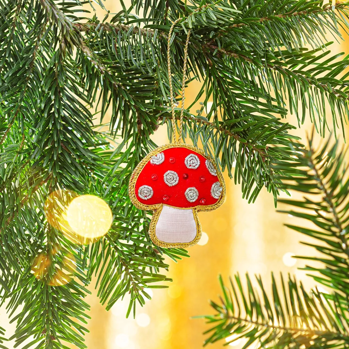 Outlet Sass and Belle Mushroom Zari Decoration