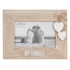 Sale Sass and Belle My Family Heart Frame