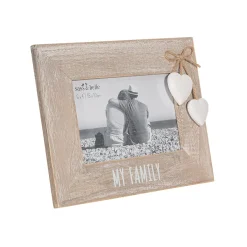 Sale Sass and Belle My Family Heart Frame