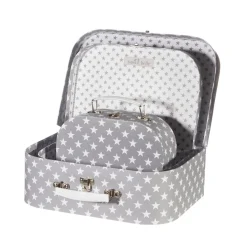 Hot Sass and Belle Nordic Star Suitcases Grey - Set of 3
