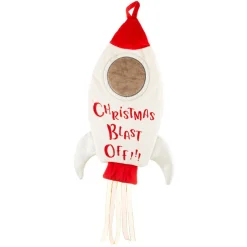 Best Sass and Belle Outer Space Rocket Christmas Stocking