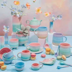 Discount Sass and Belle Pastel Ombre Leggy Planter Small